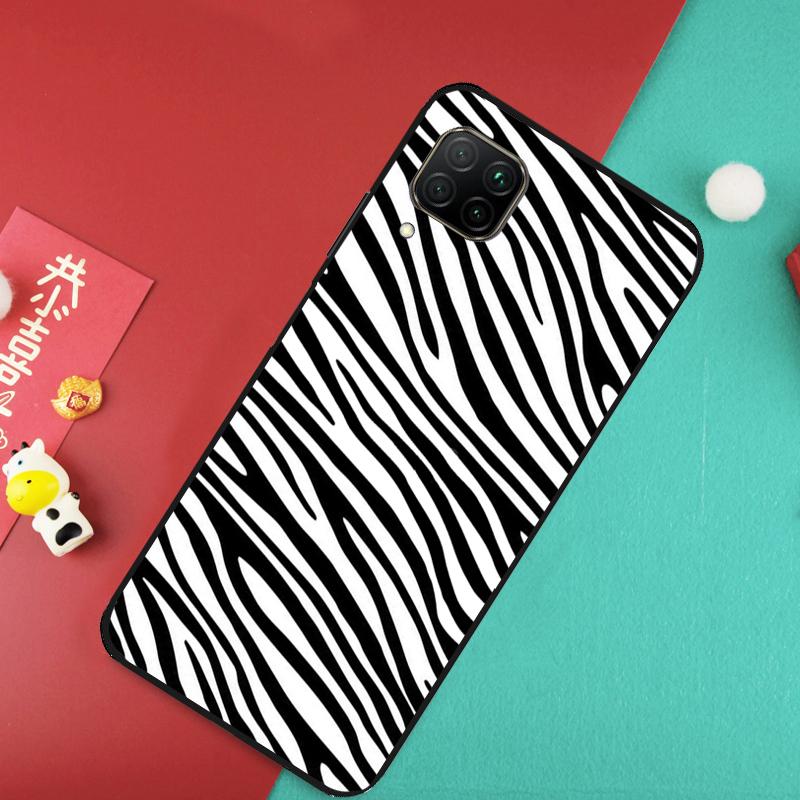 Zebra Stripe Print For Huawei Nova 11 Pro 9 10 SE 7i 8i 11i 12i Y73 Y72 Y61 Y91 Y90 Y70 Y60 P30 P40 Lite Case
