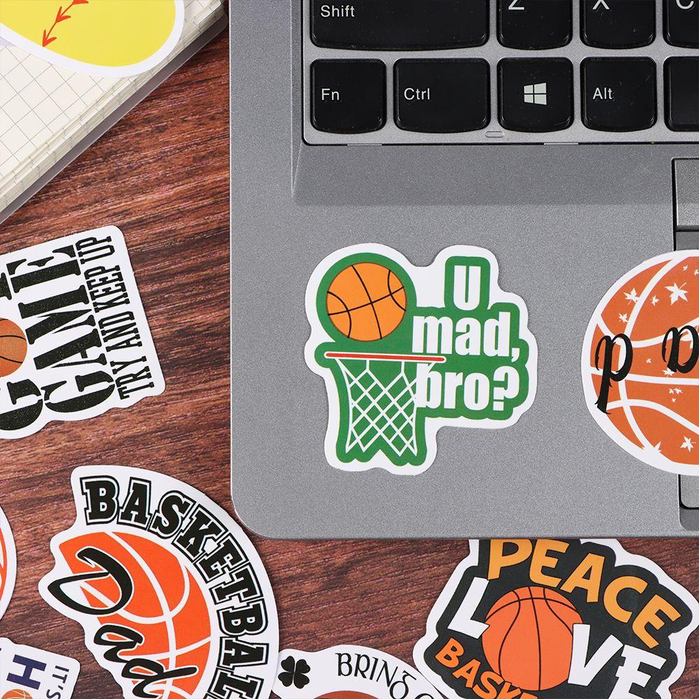 Scrapbooking Ornament Basketball Stickers Suitcase Skateboard Decor Graffiti Decorative Decals