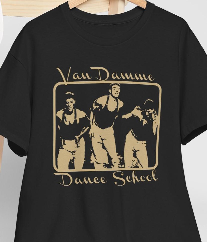 Van Damme Kickboxer Dance Scene Shirt Jean Claude Retro Vintage Funny Movie Tee M