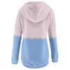 Ladies Hoodie Casual Zipper Hooded Sweatshirt Loose Long Sleeve  Top