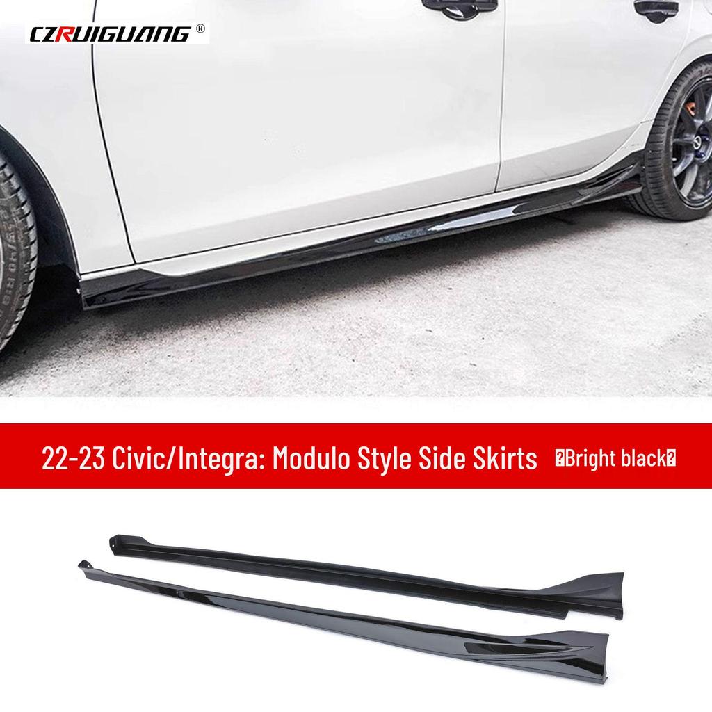Honda Integra/Civic Front Lip, Rear Spoiler, Side Skirts, Rear Lip, Louvers, and Exhaust Tips Body Kit