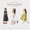 LUSON Mädchen Sommerkleid Ärmellos Koreanischer Stil