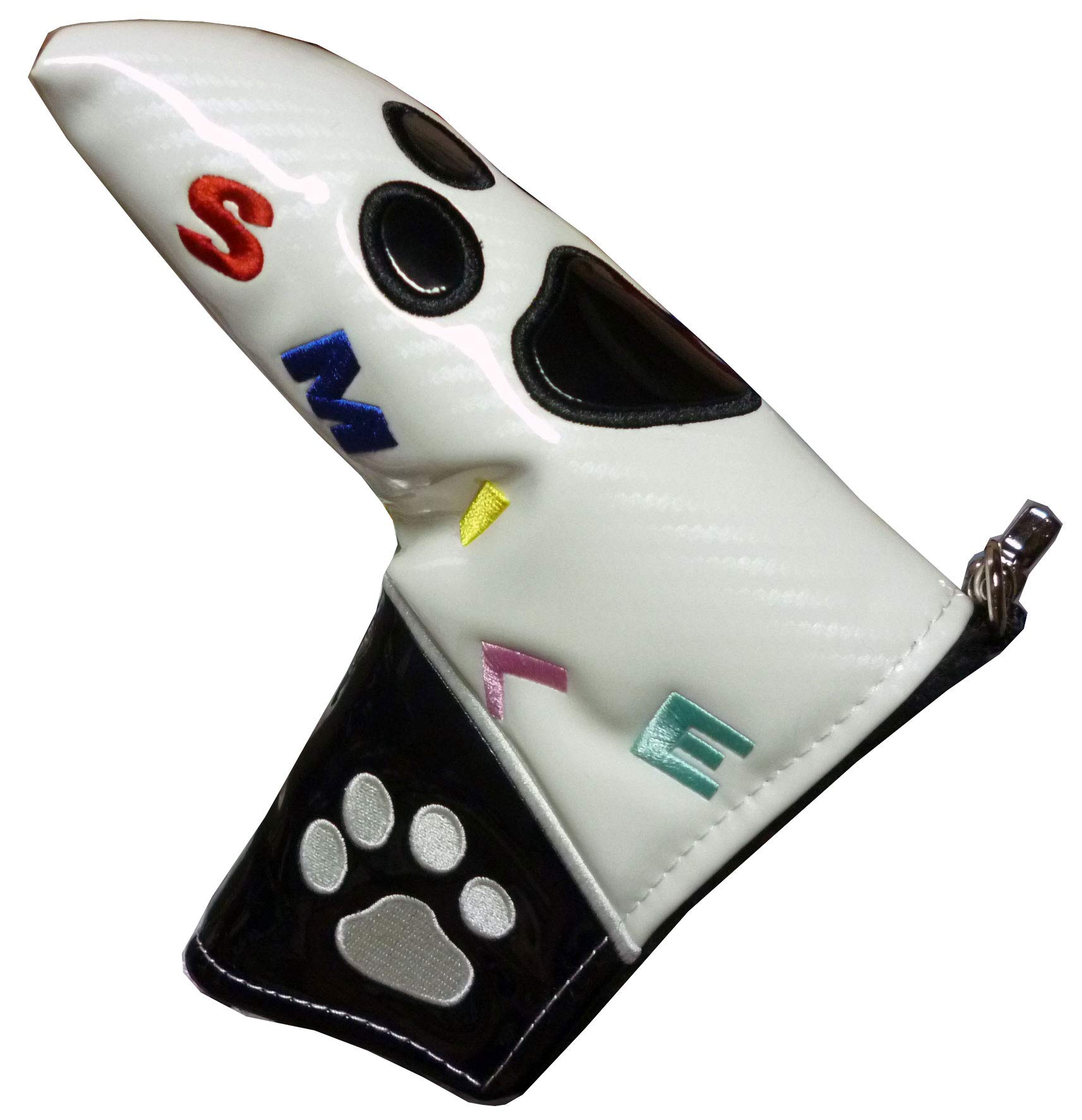 

Гольф Паттер Лапа Принт Значок Магнитная Крышка, Дизайн, Тип, (Белый черный)