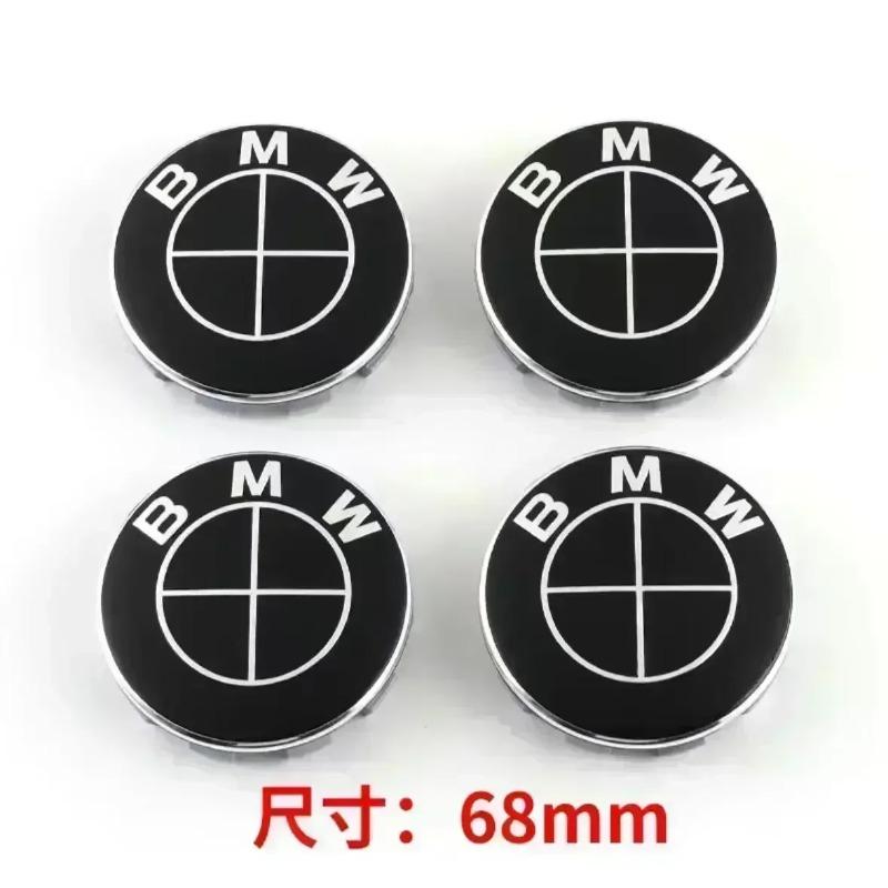 4Pc 56mm 68mm BMW Emblem For BMW Wheel Hub Caps For BMW 3 Series 5 Series E60 E90 F10 F30 E46 E39 X5 E53 E70 E38 Z4