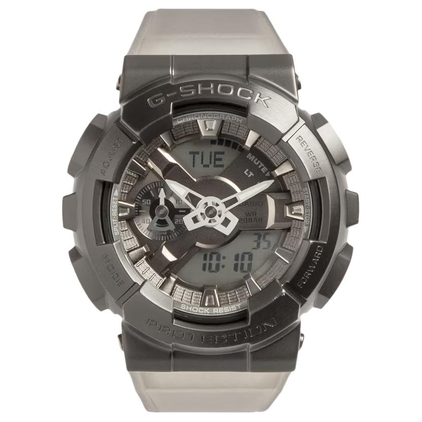 CASIO Men Full Metal Series Gray Watch GM-110MF-1APR GM-110MF-1APR Mist Gray