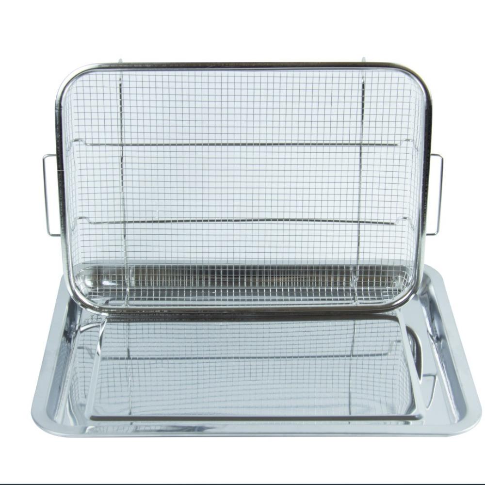 Oven Baking Tray Barbecue Plate Non-Stick Roasting Pan Rack Set  Kitchen Tools