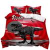 Dinosaur Duvet Cover Set Dinosaurs T-Rex Jurassic Dino Fossil Dinosaur Bedding Double Queen King Size Soft Polyester Qulit Cover