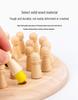 Color Memory Chess: Early Education Puzzle Toy for Children's Observation and Concentration Training