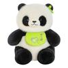 Cute National Treasure Giant Panda Plush Toy Doll Bib Panda Doll Pillow Living Room Ornament Rag Doll Gift