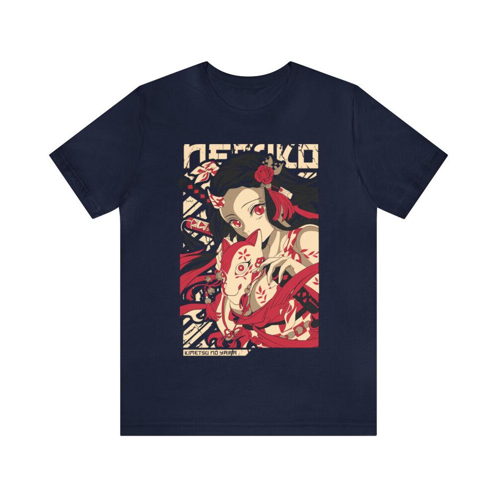 Nezuko Kamado Anime Graphic Tees, Demon Slayer Tshirt, Anime Shirt