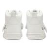 Anta Life Collection Synthetic Leather Slip Resistant Abrasion Resistant Mid Top Skateboard Shoes Men's White 91938060-2