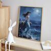 Disney Little Mermaid Ariel Moonlight Ocean Diamond Painting Art Mosaic Kit Handmade diy5D Home Decor Gift
