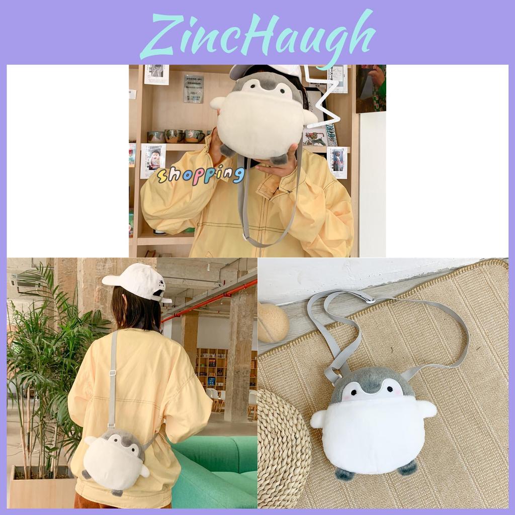 Cute Japanese Style Girls Soft Plush Shoulder Bag With Adjustable Strap For Daily Use