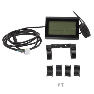 Electric Bike Display Meter 5 Pin Waterproof Connector Bicycle LCD Display Control Panel for KT