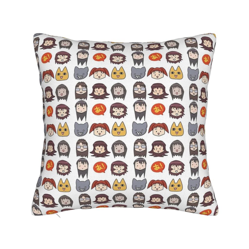Pillow Case Osaka Azumanga Daioh Peeker Design Pillow Cover For Living Room Chair Retro Trendy Pillowcases