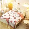 Love Heart Daisy Pattern Summer Quilt Modern Fashionable Skin-friendly Comfortable Air Conditioning Quilts for Kids Boys Girls