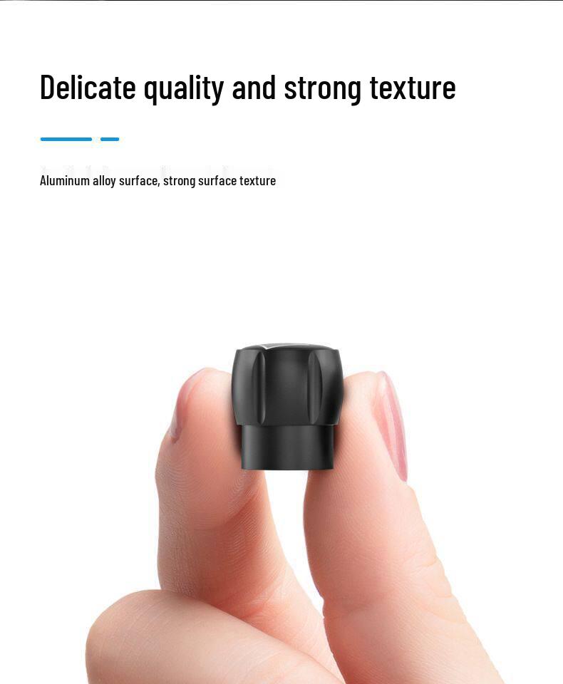 Universal Aluminum Alloy Tire Valve Stem Cap for BMW & Mercedes-Benz