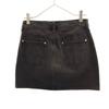 unused Lily Brown Mini length With bijoux Denim skirt 1 black Women Used