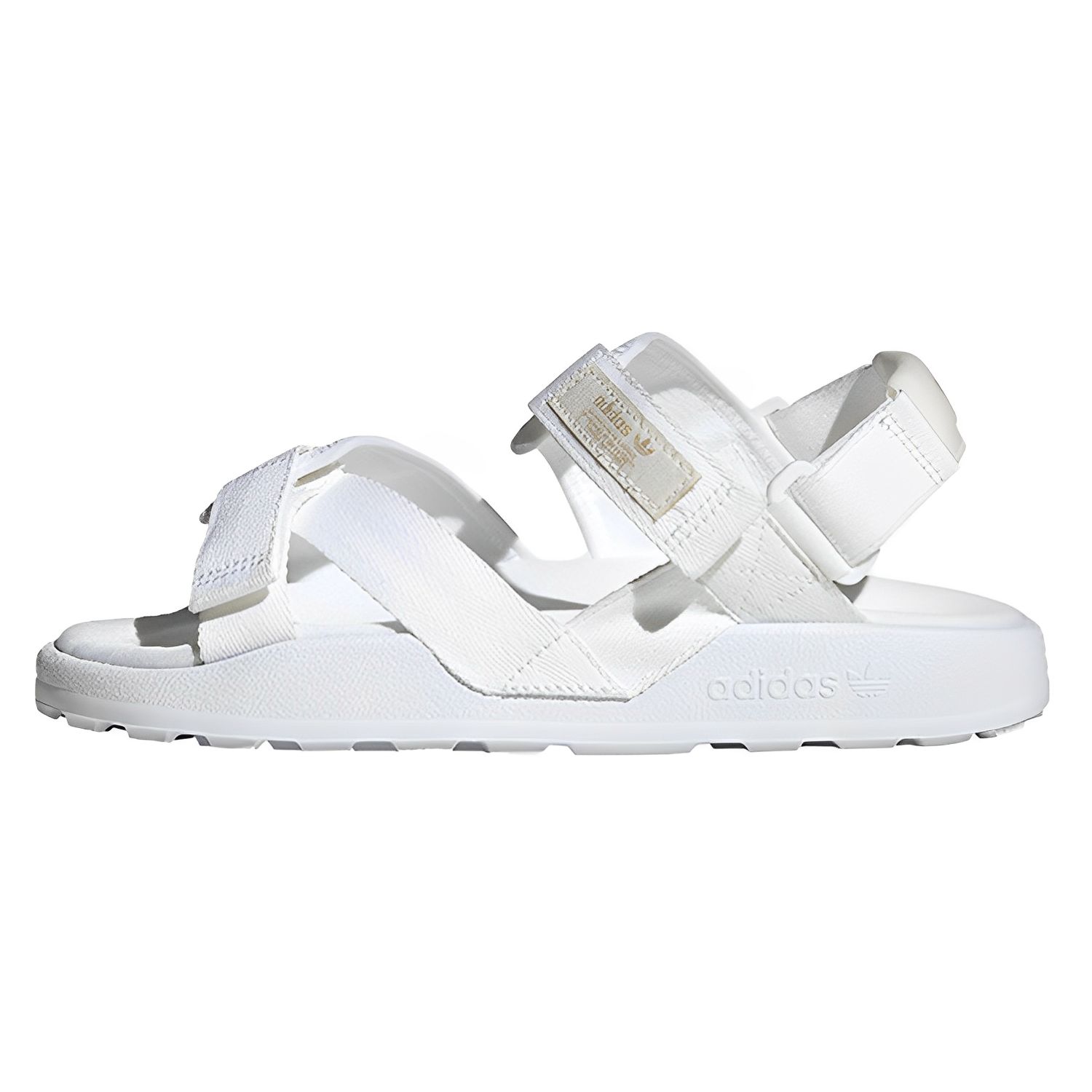 

adidas Adilette Adventure Sandal White Wonder Taupe женские кроссовки Cloud-White Core-White HQ4242 38