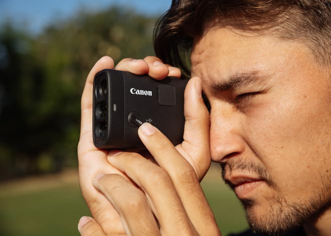 Canon PowerShot GOLF Golf Laser Rangefinder with Image Stabilization and Photo Shooting Function (PSGOLF)