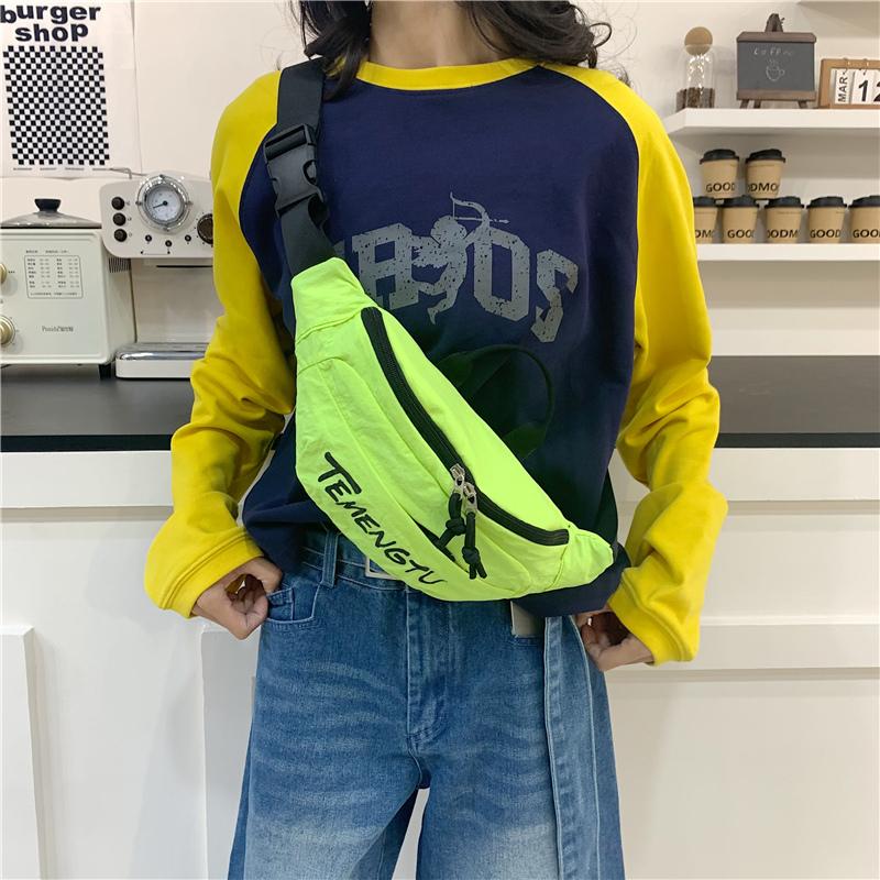 Outdoor Sports Men's Chest Bag Women's Shoulder Crossbody Bag