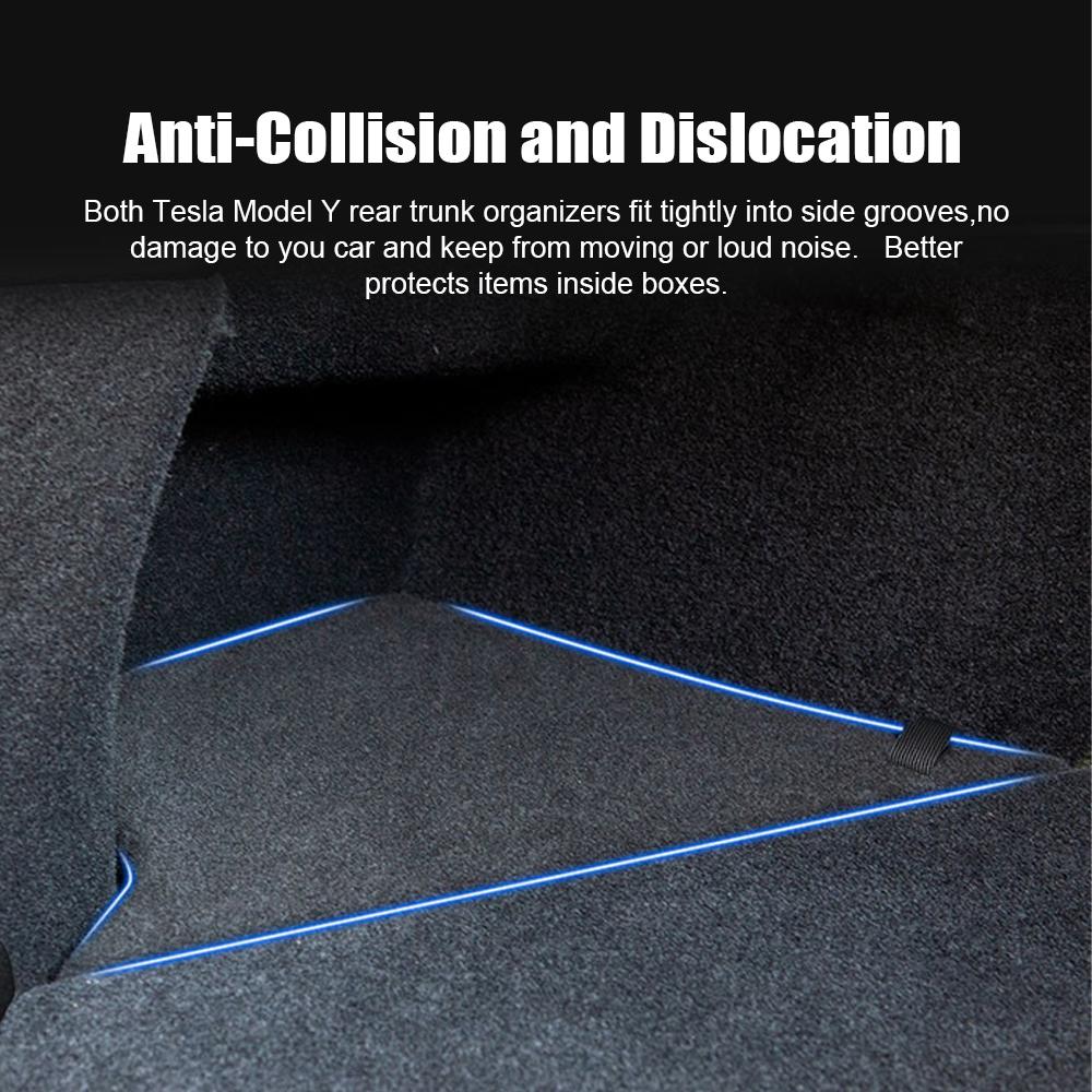 

Car Storage Box Black Color Multipurpose Large Capacity Storage for Travel