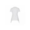 Bermudagrass Tencel Long Drape Top White