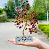 Red Jasper Gemstone Tree, 160 Stones