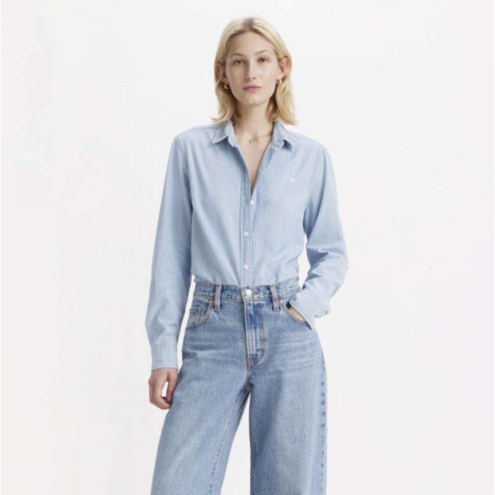 Levi S Women S claSSic Blue Shirt 345740043