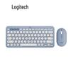 Logitech Set Tastiera Mouse Wireless Silenzioso PEBBLE 2 COMBO