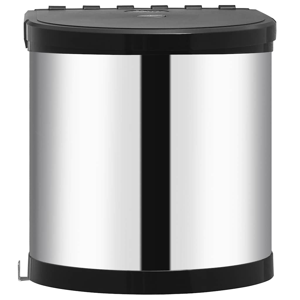 Einbau-Küchenmülleimer Edelstahl 8 L