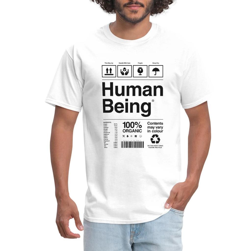 Human Being Nutrition Fact Men's T-Shirt