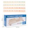 Placă clasică din lemn cu mișcare rapidă 2-4 persoane Mahjong Digital Home Family Party Game Versiune de călătorie