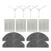 Compatible with Robotic Vacuum Xiaomi E12 E10 B112, Main Brush, Side Brush, Mop Cloth, Filter Replacement Accessories