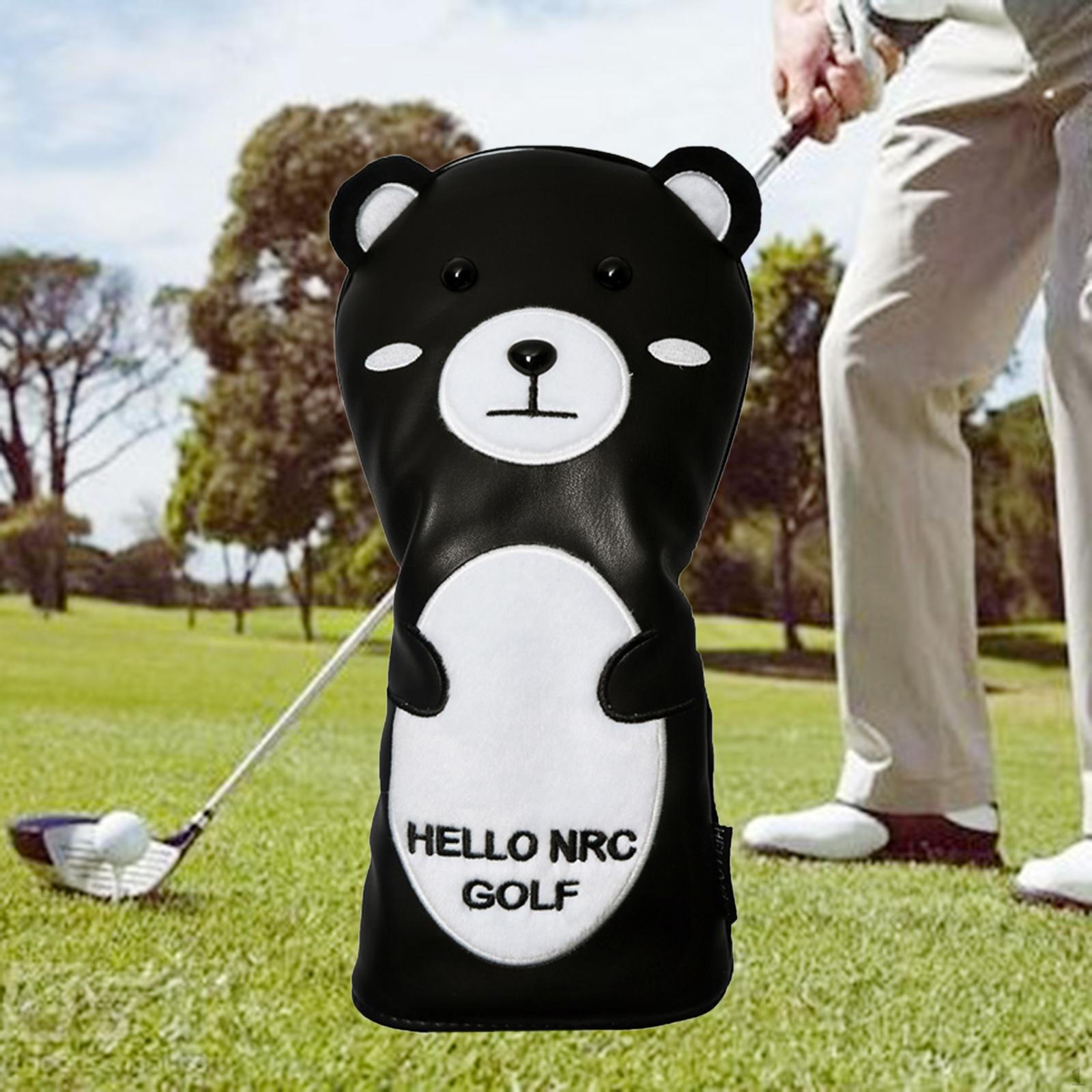 

Водонепроницаемый чехол для водителя, деревянные гибридные чехлы для гольфа с длинным вырезом, подходят для универсальной защиты водителей