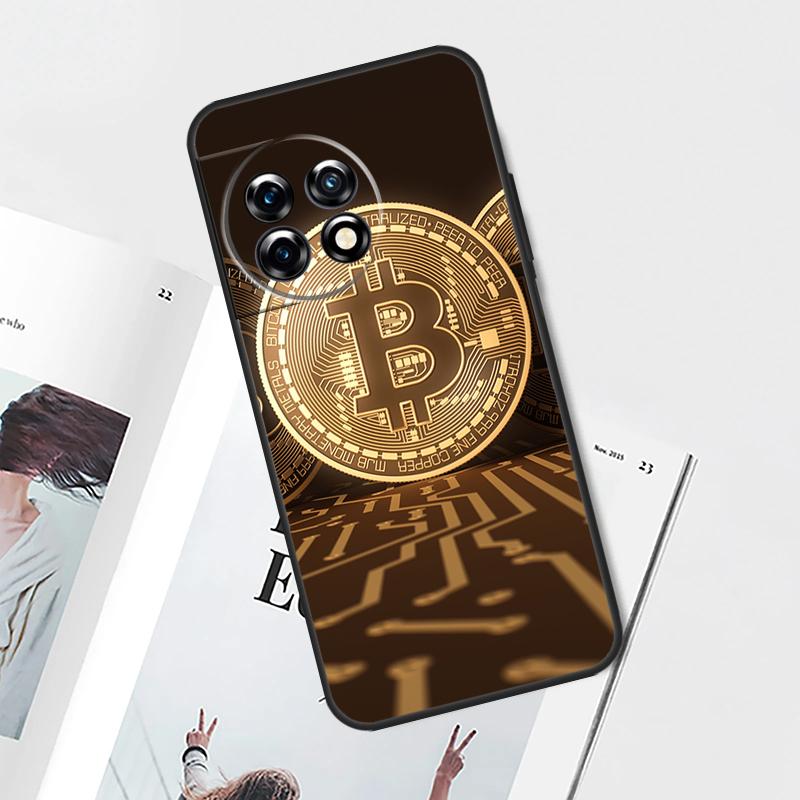 Bitcoin Case For OnePlus Nord 5 CE 4 3 Lite N20 N30 OnePlus 15 13 12 11 8 9 10 Pro 12R 13T 13R Cover
