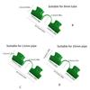 50Pcs Greenhouse Clamp Nonslip Plant Film Garden Hoop Clips Replacement For Securing Film Shade Net Plant Tunnel