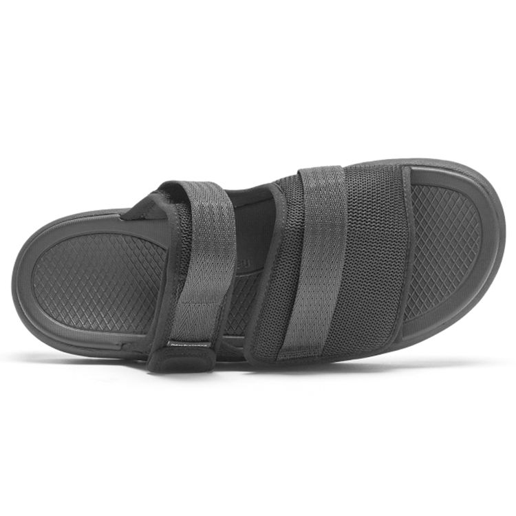 New Balance 3201 Durable Comfortable Fashionable Rubber Sole Hollow Slide Sandals Unisex Sandals Black SDL3201K