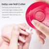 Zestaw 6 głowic szlifierskich Elektryczna temperówka do paznokci dla niemowląt i dzieci Obcinacz do paznokci dla niemowląt