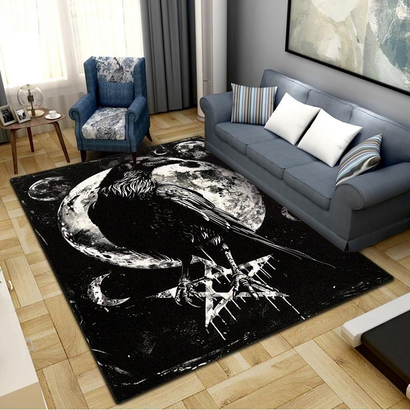 Viking Carpet Rug for Living Room Bedroom Home Sofa Decoration,Kids play Non-slip Floor Mat