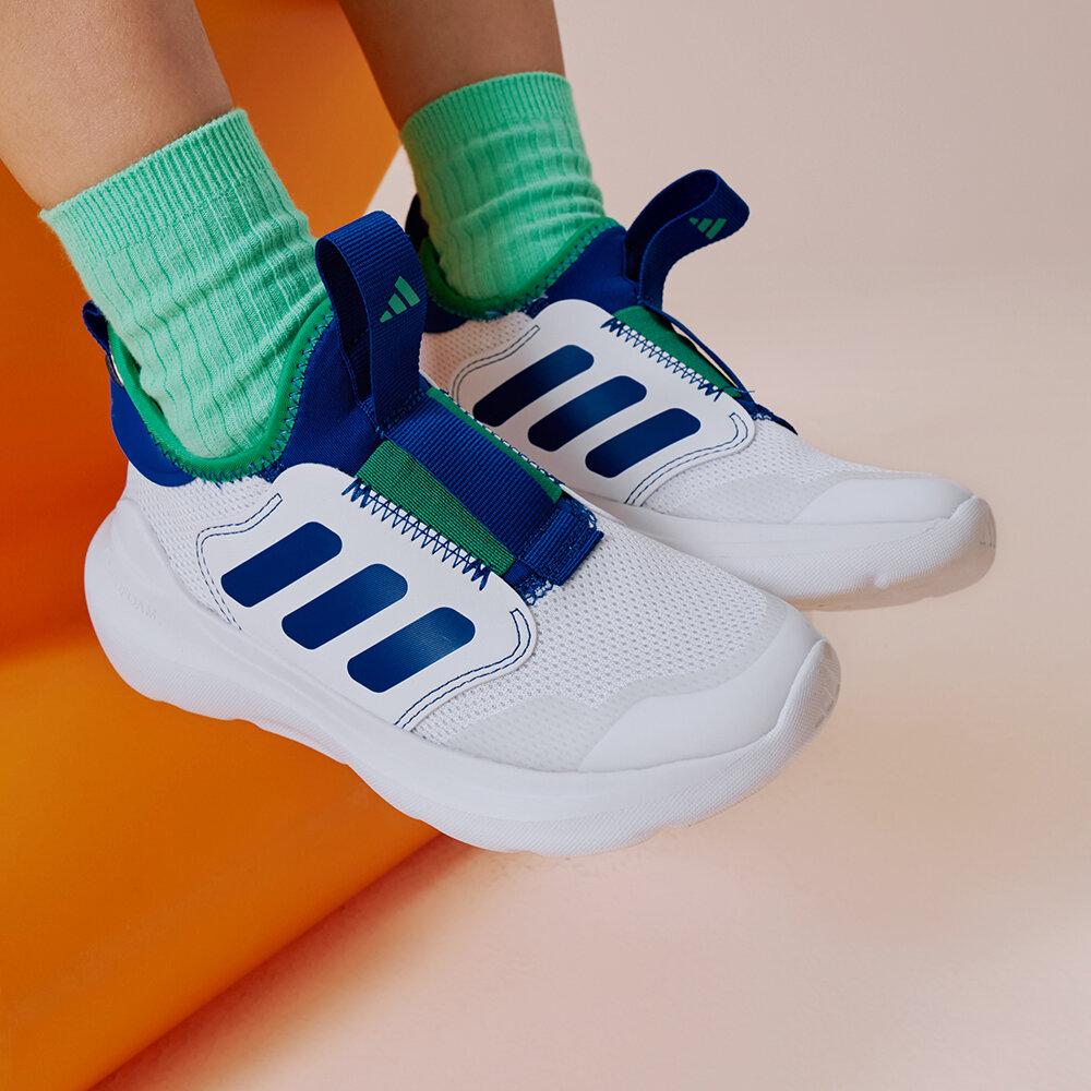 Adidas Tensaur Abrasion Resistant Kids Lifestyle Shoes Royal Blue Lawn 33.5
