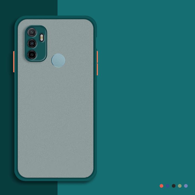 Pro pouzdro OPPO A53 Silikonové Matné Měkké Silikonové Průhledné Pouzdro OPPO A53 A17 A72 A33 A53S A94 A74 A95 Kryt Pro pouzdro OPPO A53