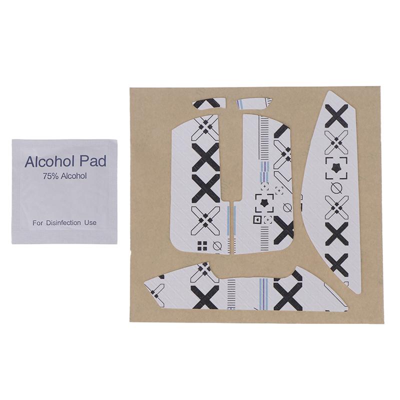 1Set Ultraglide Mouse Anti Slip Sticker For Viper V3 Pro Non-Slip Anti Sweat Tape Ultrathin Snowflake Texture Anti Sweat Patch