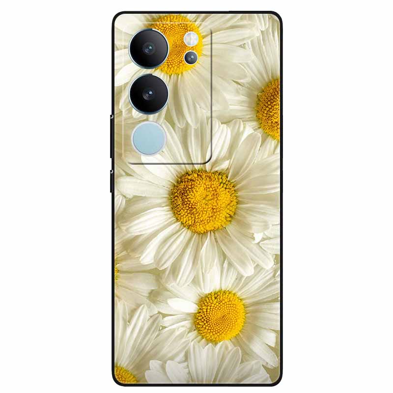 Phone Cases For Vivo V29 5G Cover 2023 Silicone Soft Lovely Marble Printing Coque for Vivo V29 V 29 V2250 Back Coque 6.78'' Etui