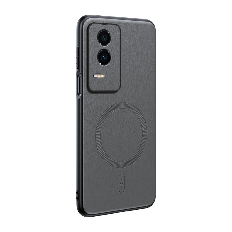 

Для Honor GT Чехол Магнитная Кожаная Накладка-Щит Для Honor GT Высокое Качество Защита от Отпечатков Пальцев Нескользящий ПК+ТПУ Honor GT серый