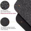 2pcs Silicone Surface Air Fryer Heat Resistant Pad Heat Insulation Countertop Protector Mat  Worktop