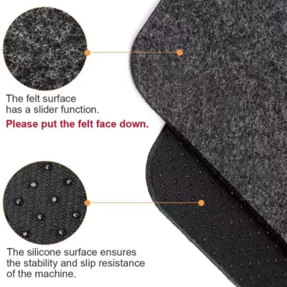 2pcs Silicone Surface Air Fryer Heat Resistant Pad Heat Insulation Countertop Protector Mat  Worktop