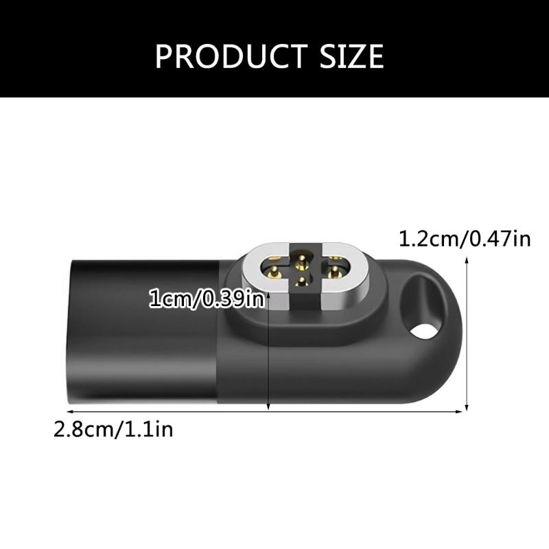 Charging Adapters Replacement USB Charging Cord Earphone Magnetic Charging Converters for SHOKZO penSwimPro S710