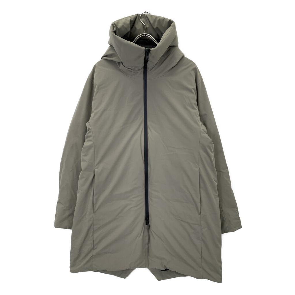 ATTACHMENT 22WAW Gray 3-Layer Light Taffeta Hooded Down Coat coat 4 grayUsed