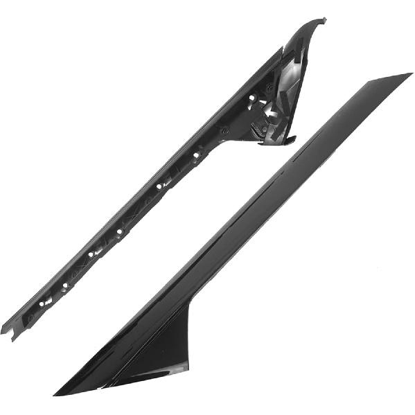 Windshield A-Pillar Molding Trim Kit Left Driver Side Compatible with 2011-2019 Ford Explorer Replaces: 926-450, BB5Z7803137AA, BB5Z7803145AA